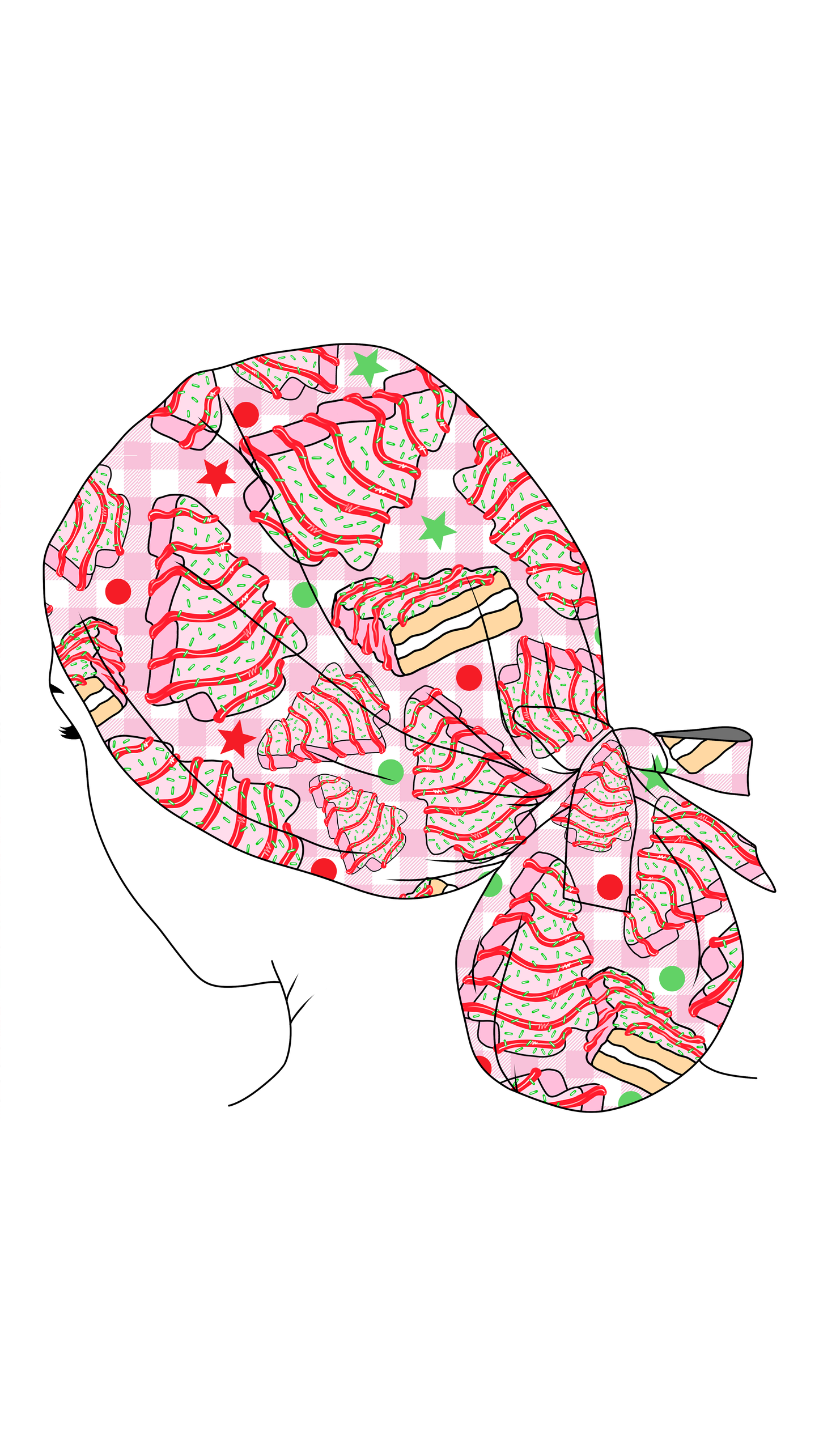 Scrubini Scrub Cap - Christmas Edition