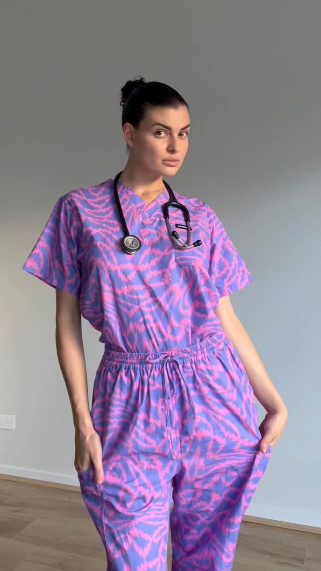 Get Ziggy - Scrub Set