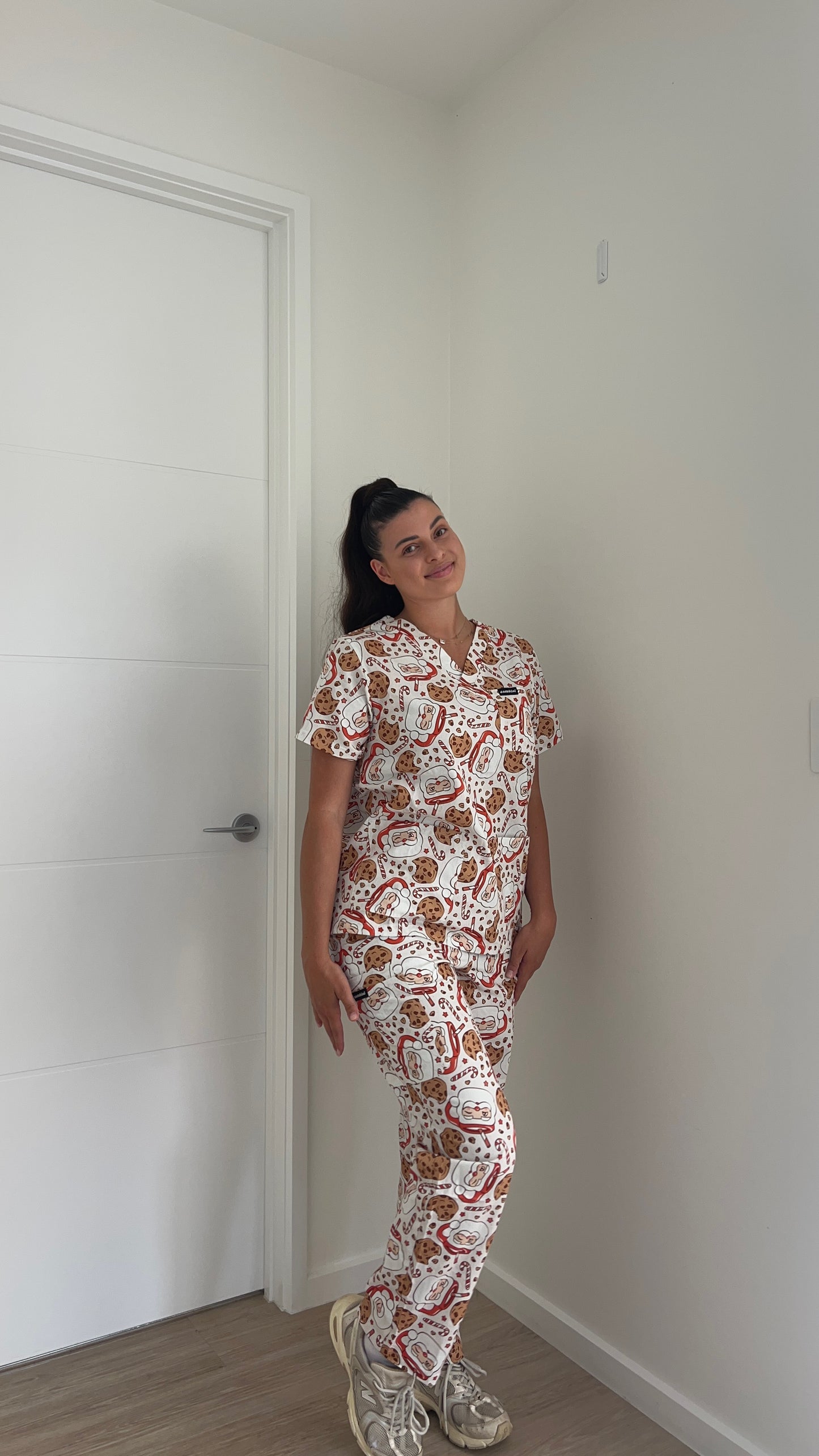 Leave Out the Cookies - Scrub Set