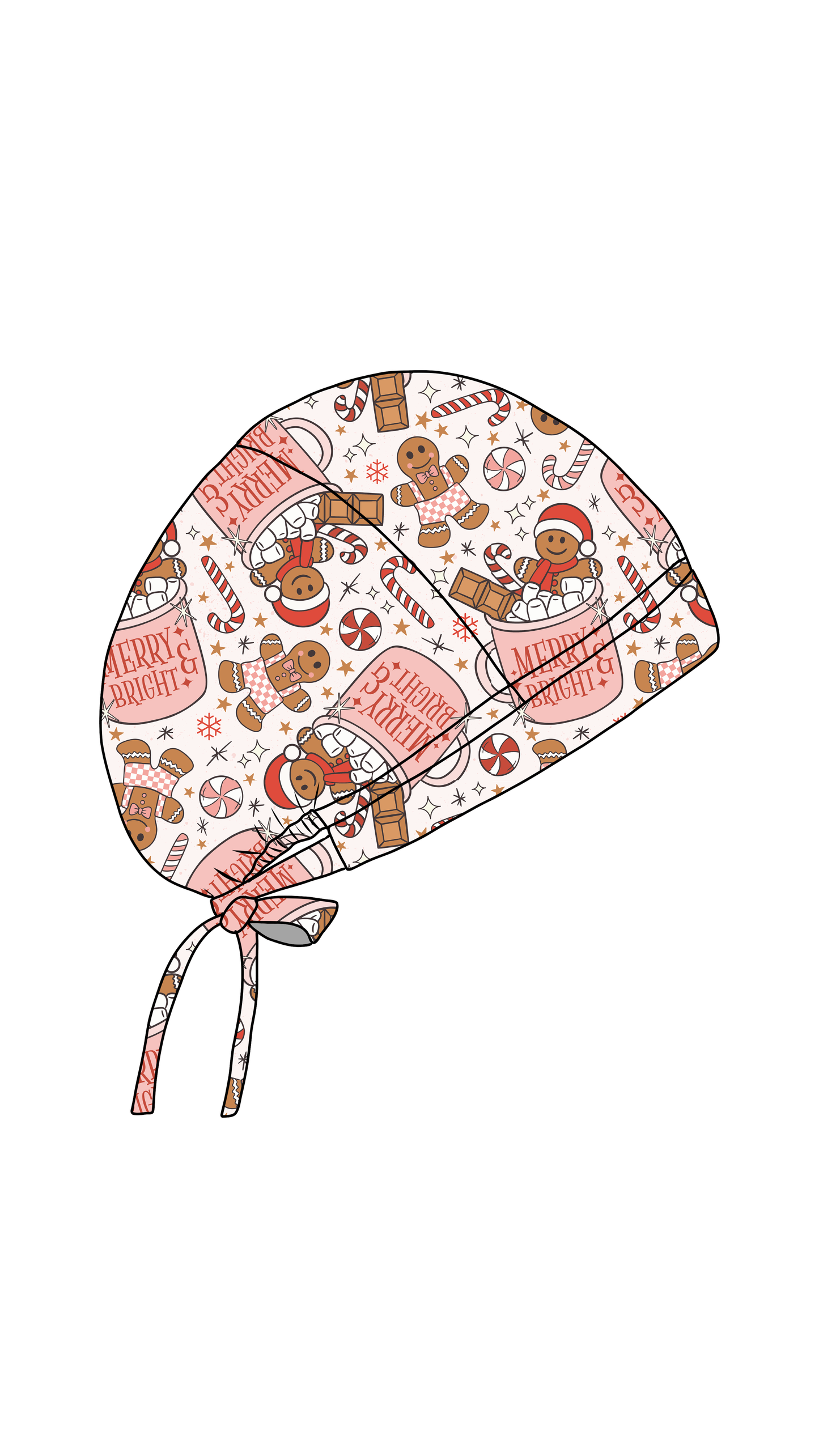 Scrubini Scrub Cap - Christmas Edition
