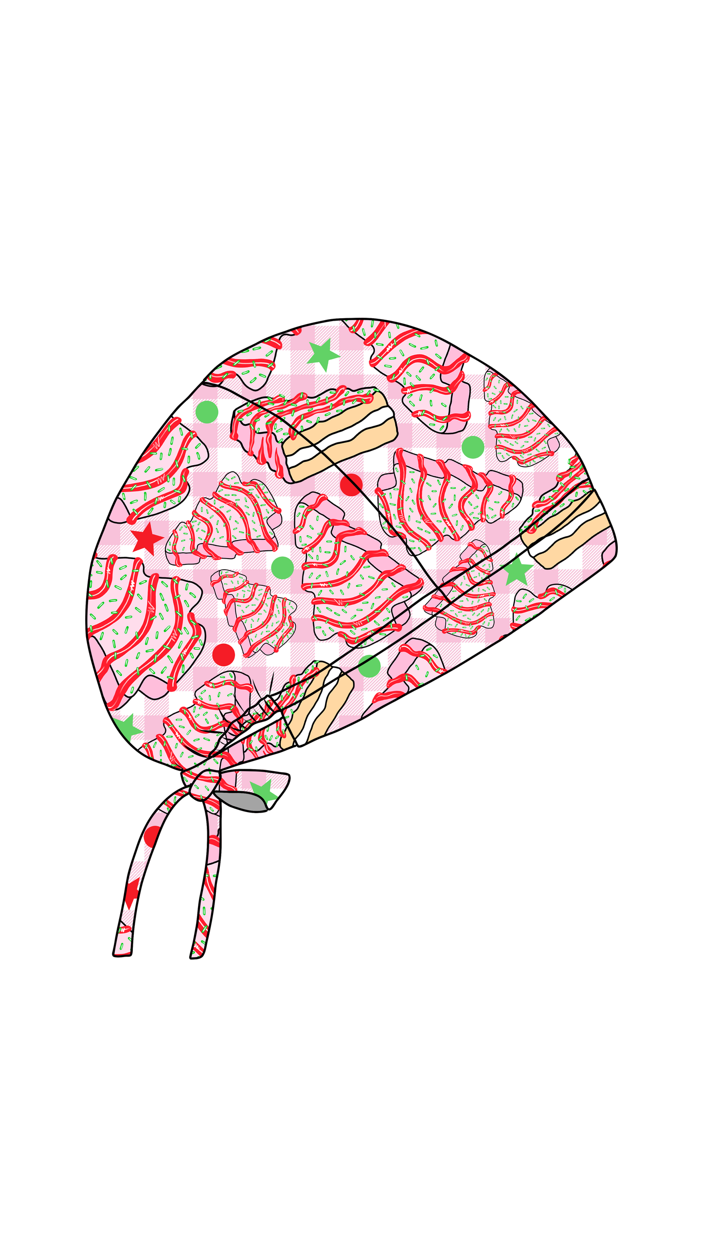 Scrubini Scrub Cap - Christmas Edition