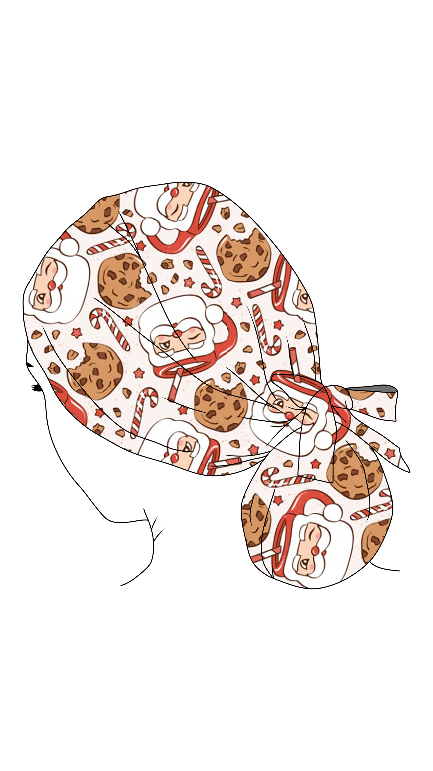 Scrubini Scrub Cap - Christmas Edition
