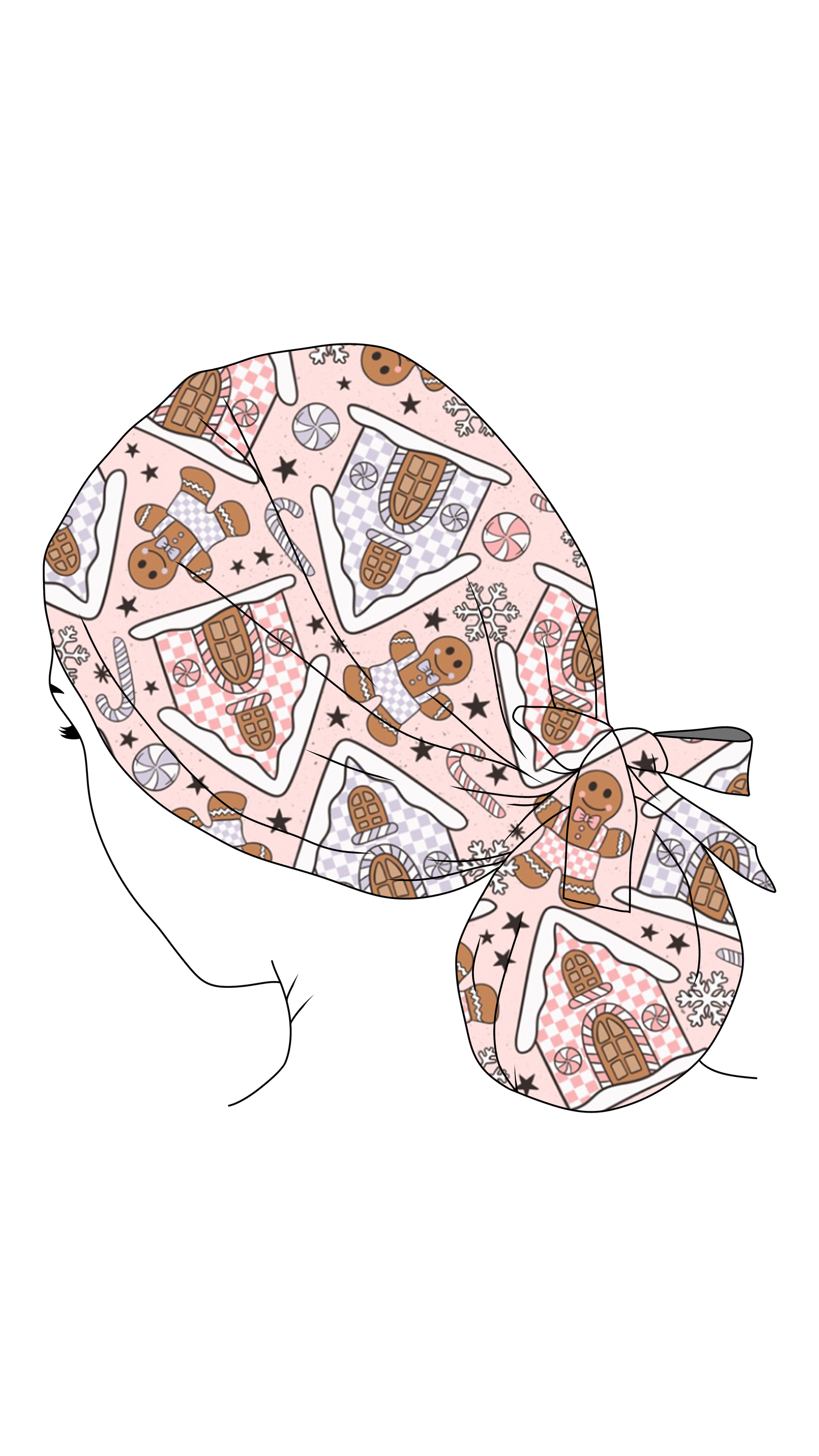 Scrubini Scrub Cap - Christmas Edition