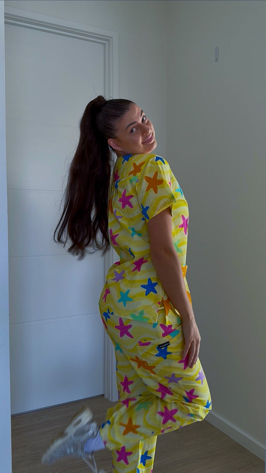 Yellow Starz - Scrub Set (COMING SOON)