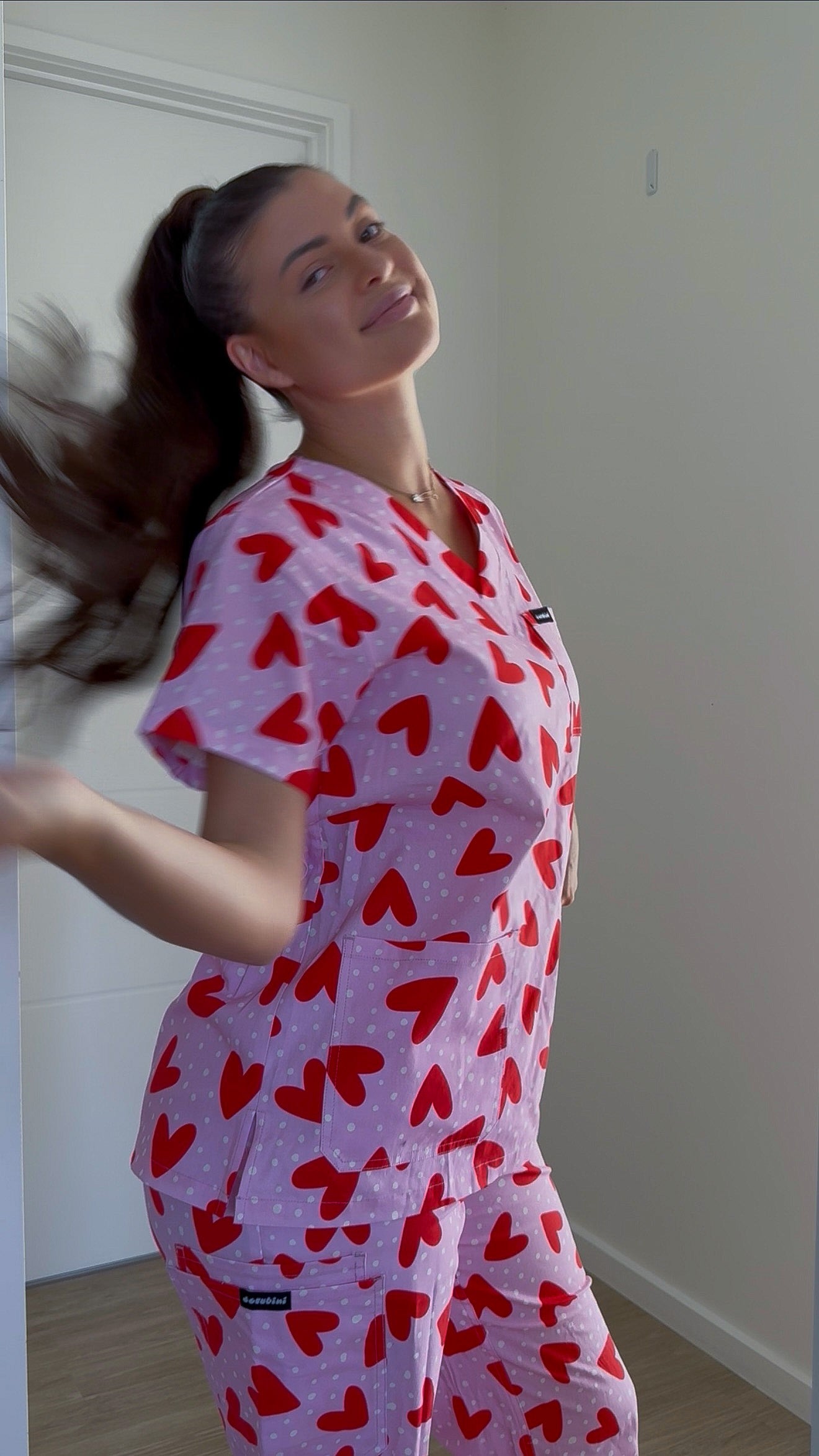 To the Heart - Scrub Set