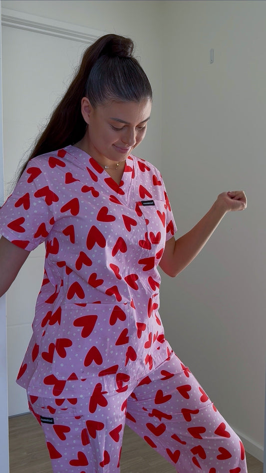 To the Heart - Scrub Set (COMING SOON)