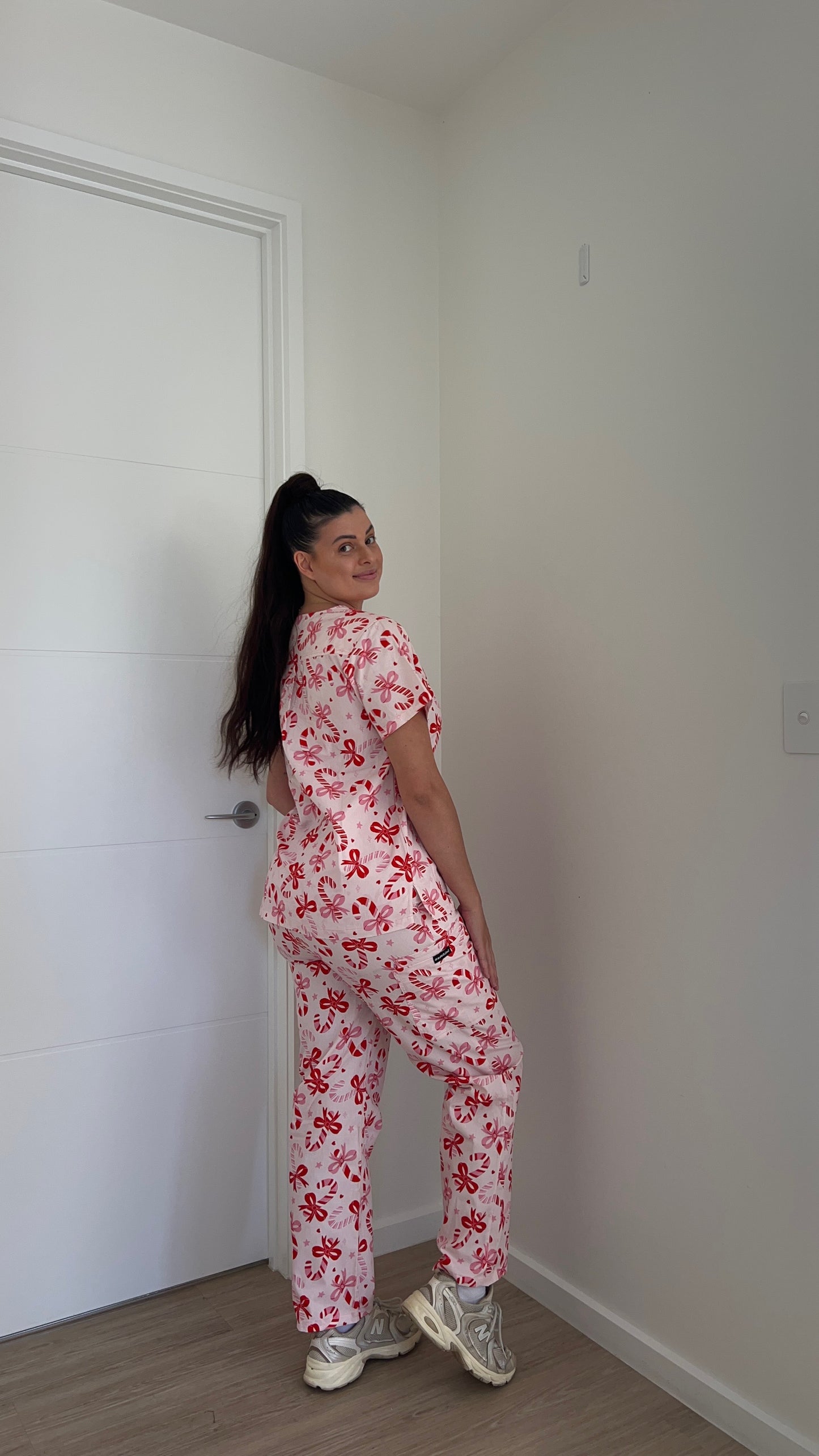Candy Canes - Scrub Set