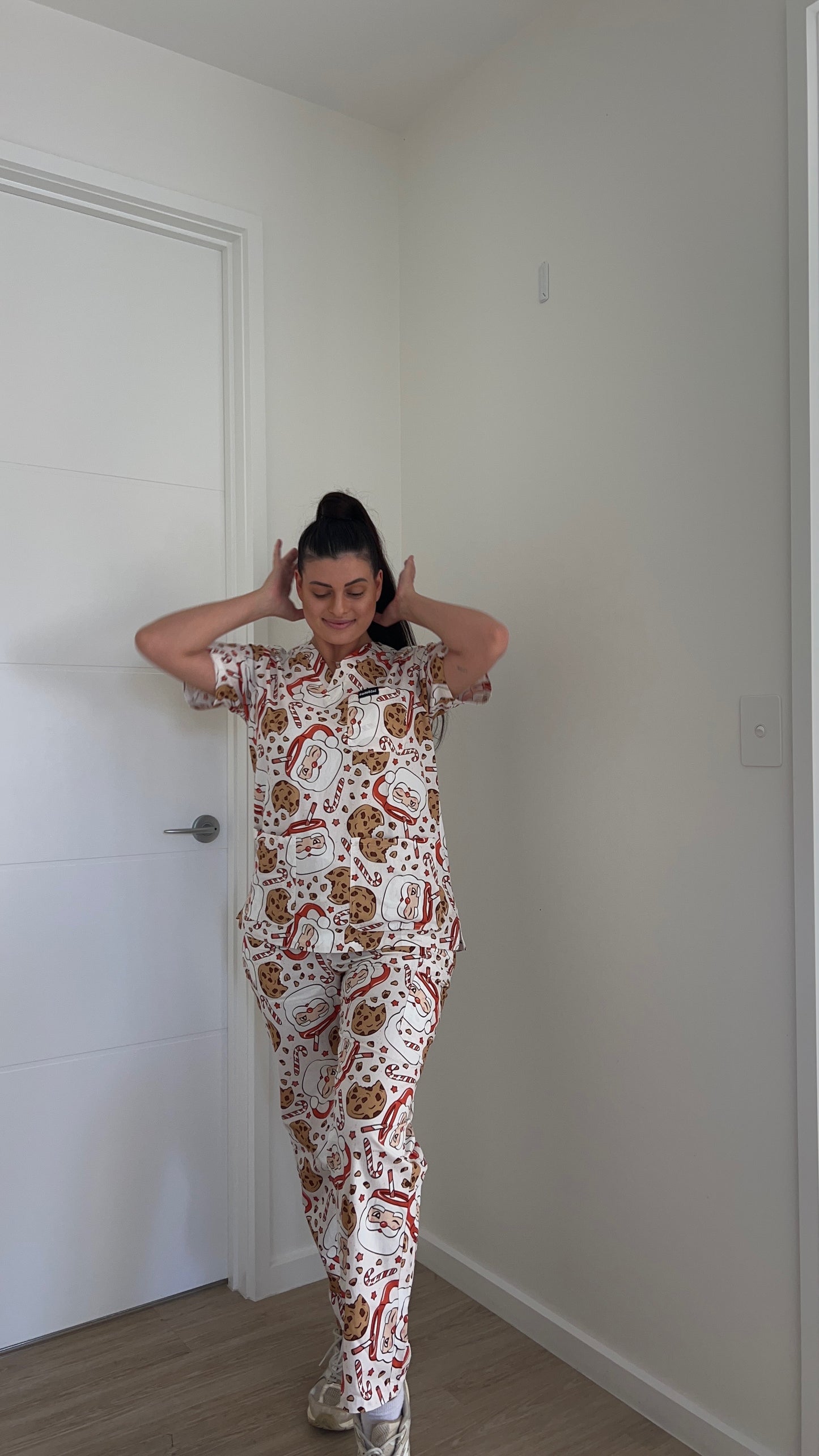 Leave Out the Cookies - Scrub Set