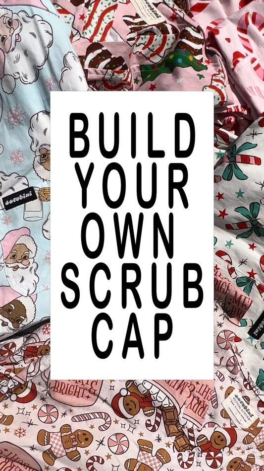 Scrubini Scrub Cap - Christmas Edition